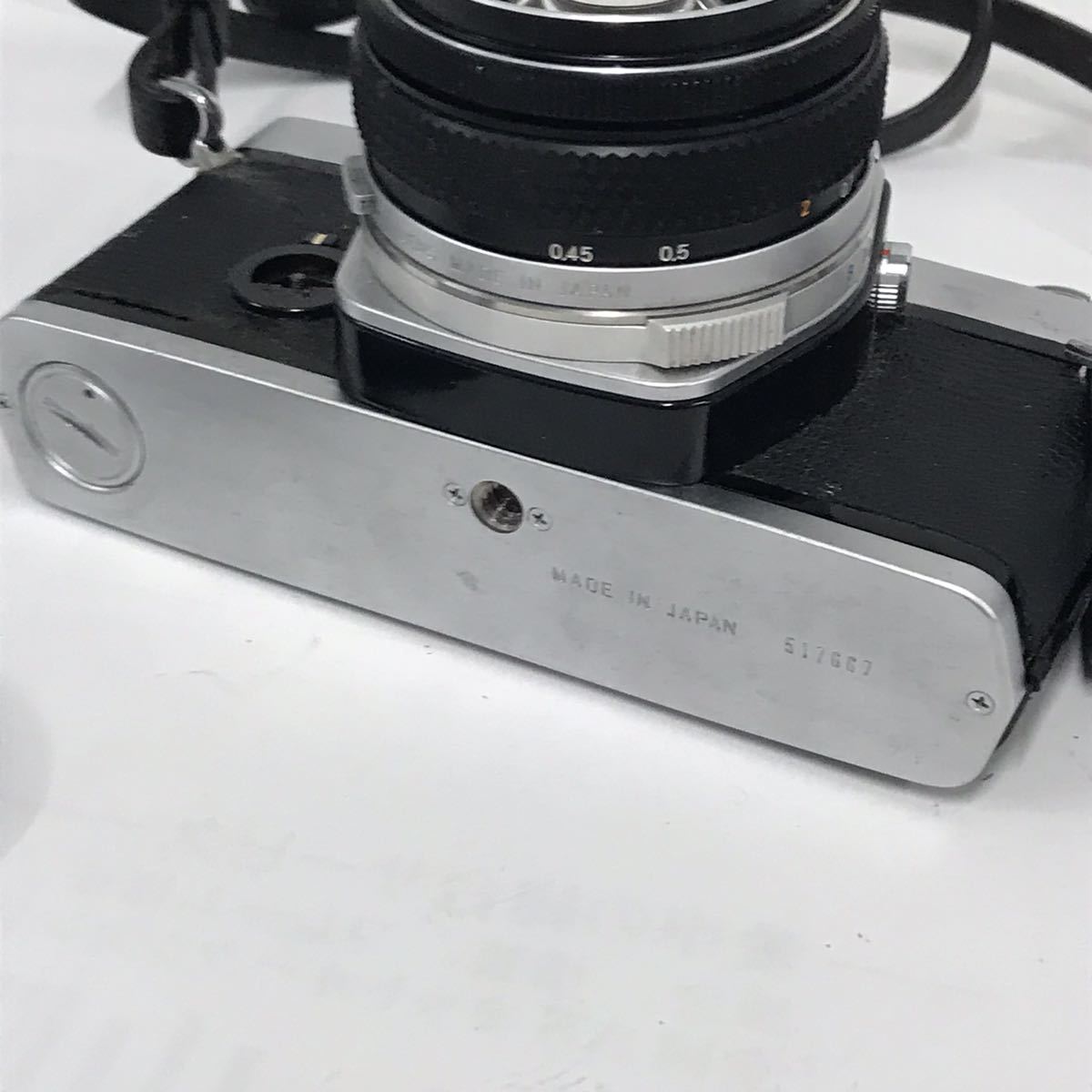 動作未確認 オリンパス OLYMPUS OM-1 1：1.8f=50mm フィルムカメラ 現状品 カ4の画像8