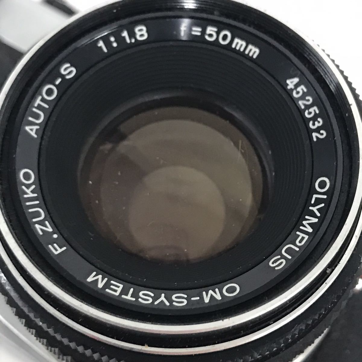 動作未確認 オリンパス OLYMPUS OM-1 1：1.8f=50mm フィルムカメラ 現状品 カ4の画像5