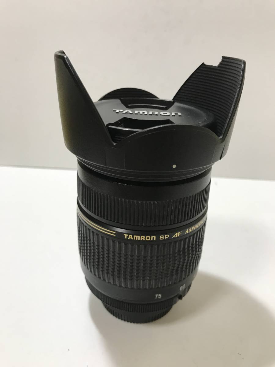 独特の素材 SP TAMRON 大囗径 NIKON AF マクロ 花型フード付 LD f2・8