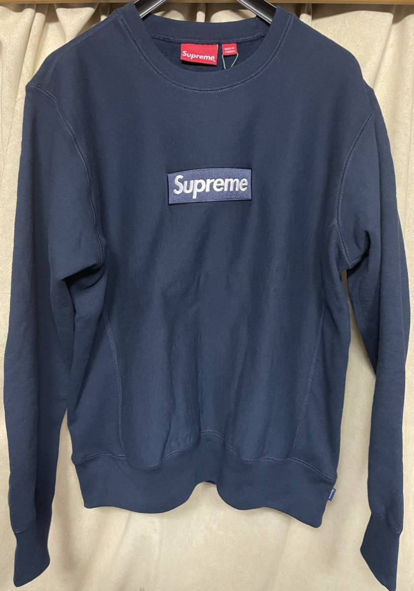 Supreme Box Logo Crewneck 18FW ボックスロゴ クルーネック