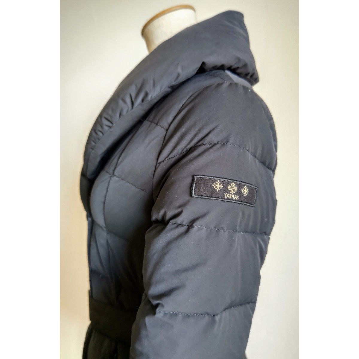 値下☆タトラス TATRAS ベルト付ダウンコート黒 1 | noonanwaste.com