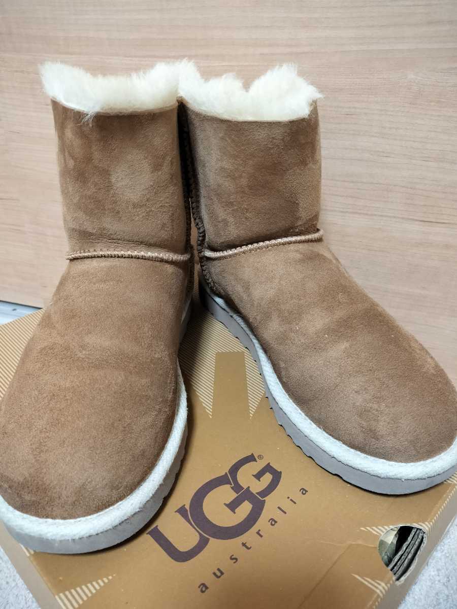 お値下げ★UGG★ショートブーツ★美品★US7★24cm★チェスナット★_画像3