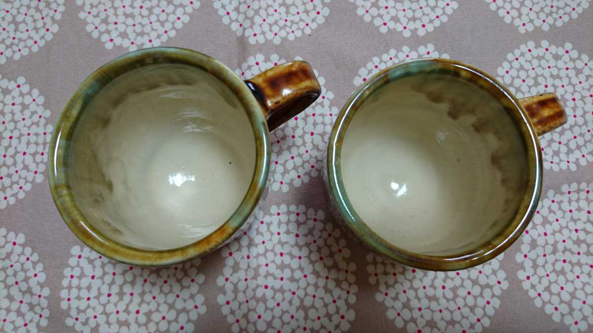 小鹿田焼 カップ ２個セットの画像2