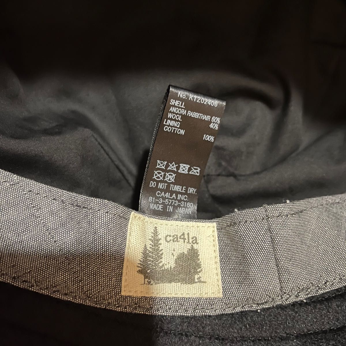 新品 今季 CA4LA BKH.N2 バケットハット カシラ
