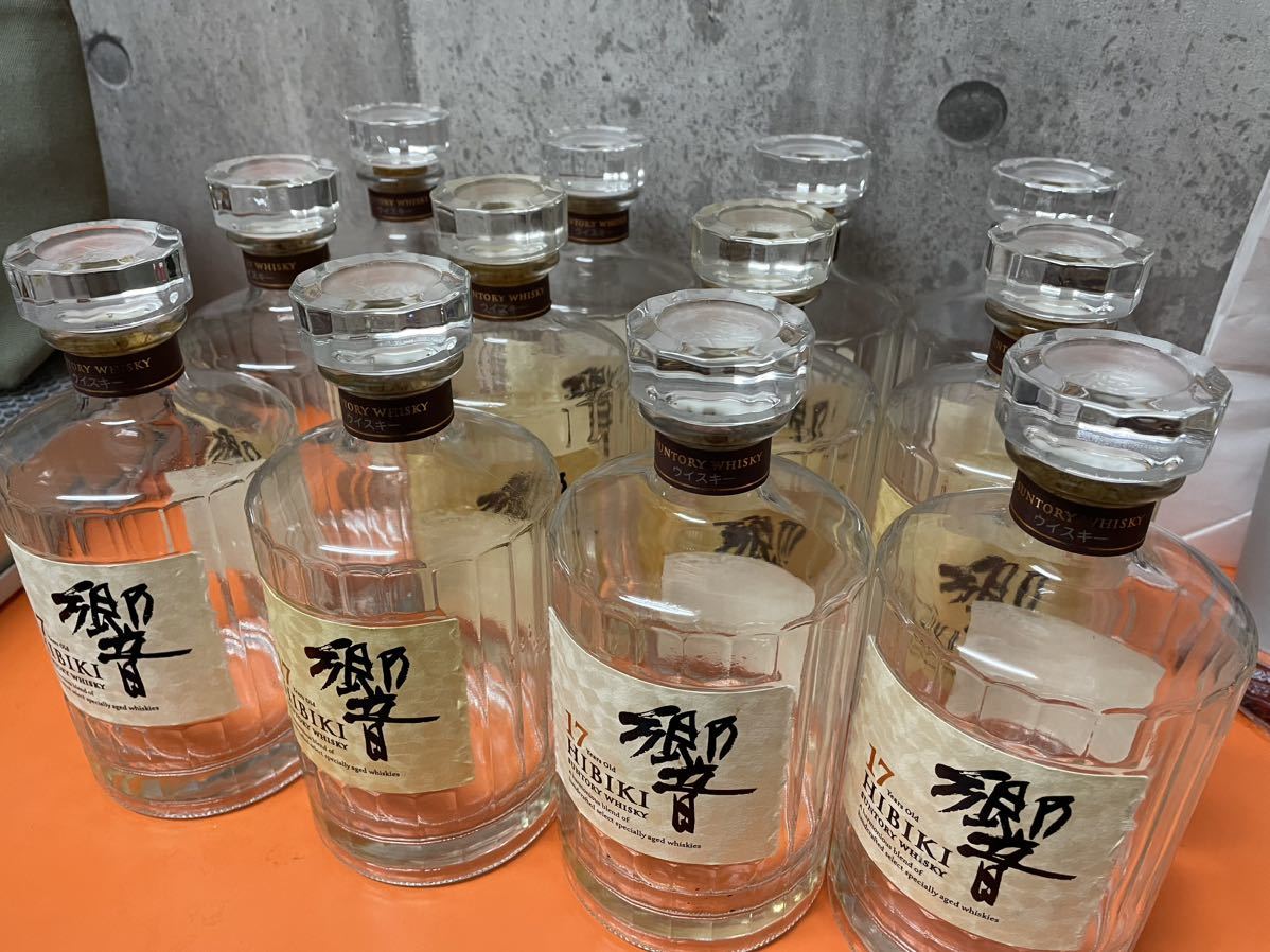 響17年 サントリー響17年 SUNTORY 空瓶12本 | cliniquefatemaalazhar.com