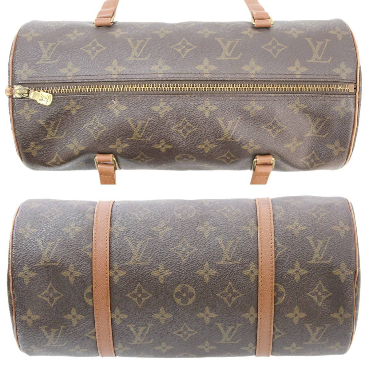 LOUIS VUITTON/ルイヴィトン パピヨン30 旧型 ポーチ無 ハンドバッグ M51365 モノグラム KA BCランク_画像5