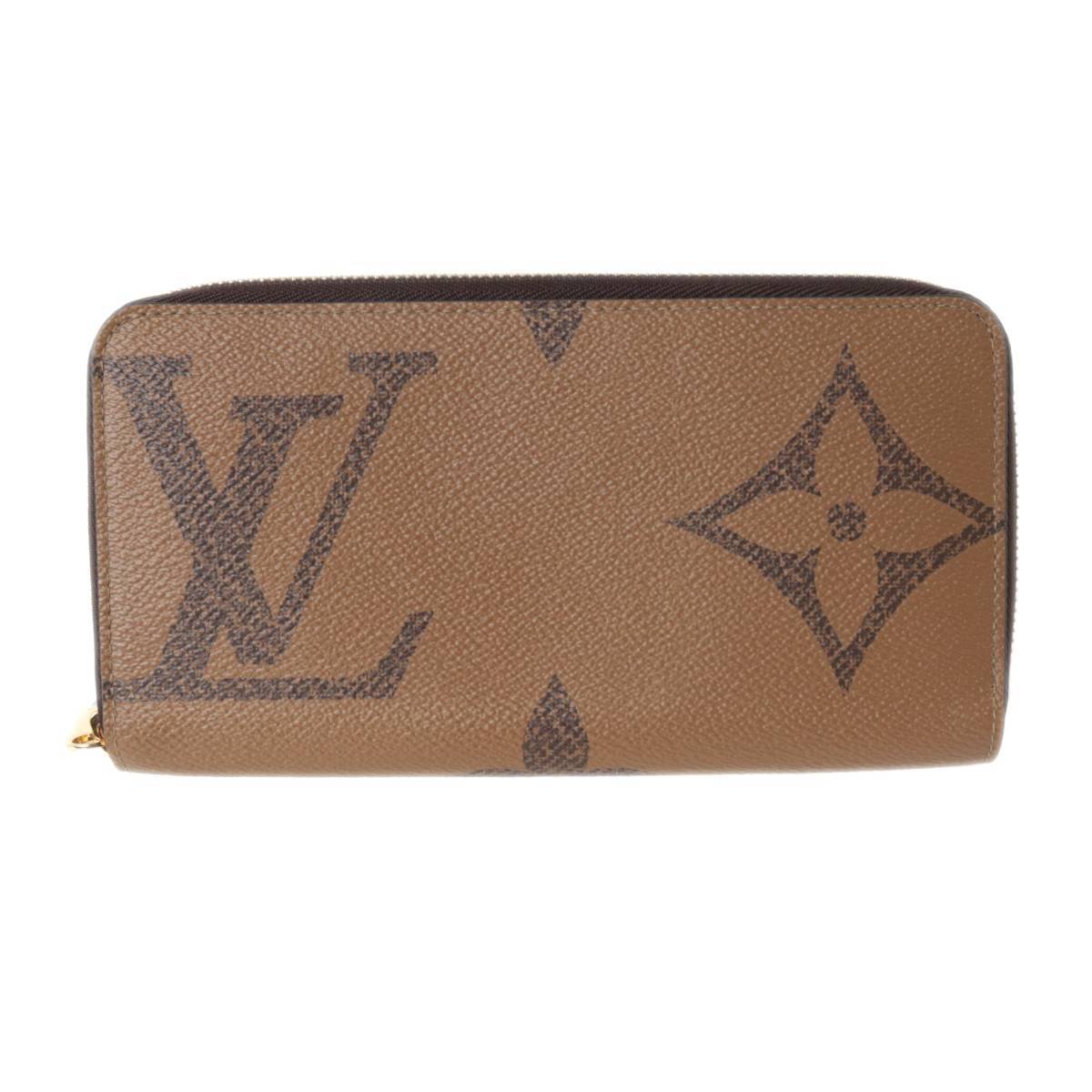 LOUIS VUITTON/ルイ・ヴィトン ジッピー・ウォレット ラウンドジップ 長財布 モノグラム・ジャイアント M69353 IS 美品 ABランク