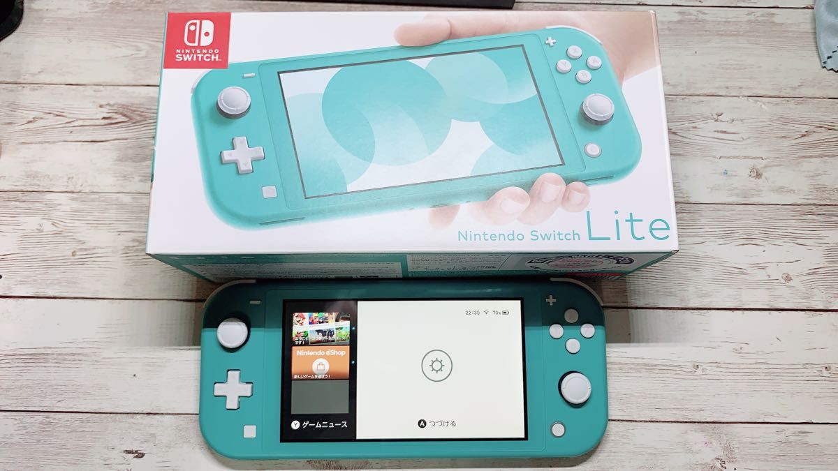 Nintendo Switch Lite ターコイズ 付属品完備