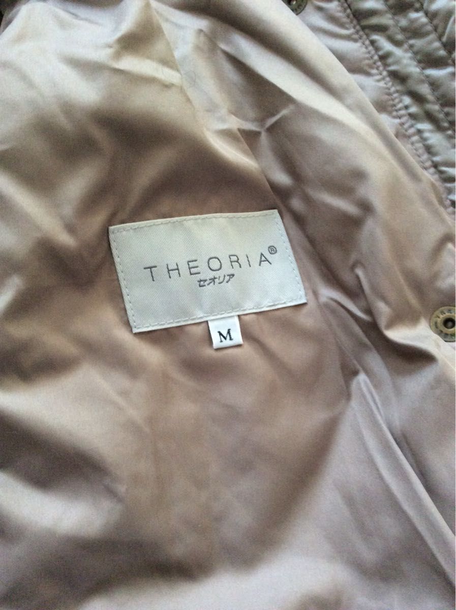 しまむら THEORIA セオリア ダウンコート ピンクベージュ M しまむら THEORIA セオリア ダウンコート ピンクベージュ M