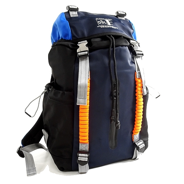 □DIESEL ディーゼル 新品 定価4.1万 THOEN リサイクルナイロンツイル