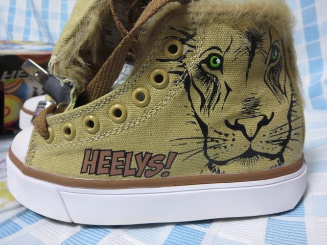 HEELYSヒーリーズ ローラーシューズ ZOO CREW X2 17.0cm ライオン 2輪_画像5