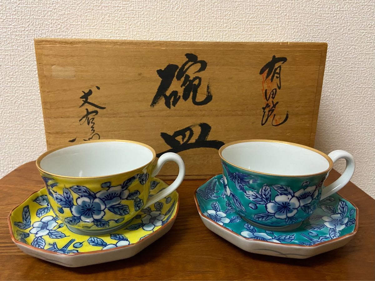 有田焼 手描き 碗皿 カップ&ソーサー 丈窯造 福丈窯|Yahoo 有田焼 手描き 碗皿 カップ&ソーサー 丈窯造 福丈窯|Yahoo
