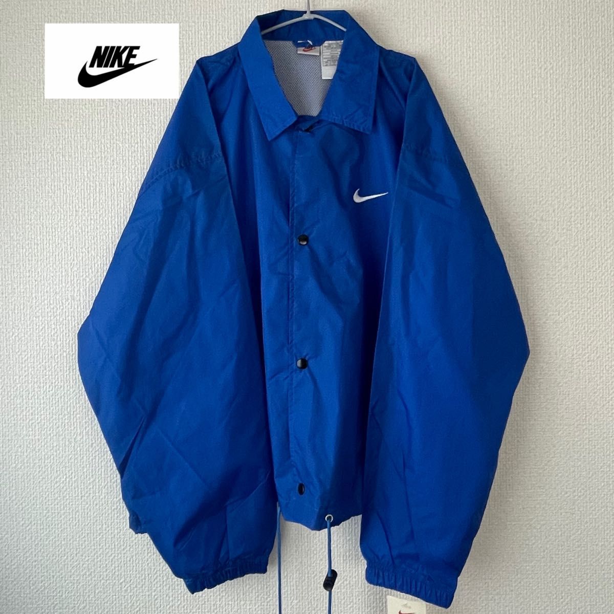 新品 タグ付き NIKE 90s 銀タグ 白タグ ナイロンジャケット コーチ