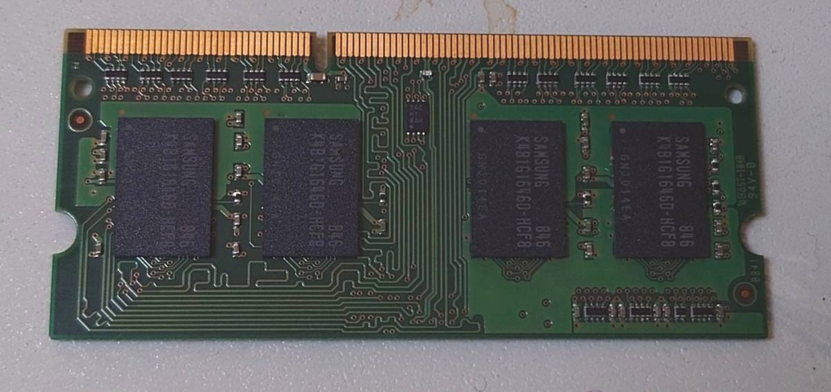 SAMSUNG M471B2874DZ1-CF8 1GB (PC3 8500 DDR3 1066)_画像2