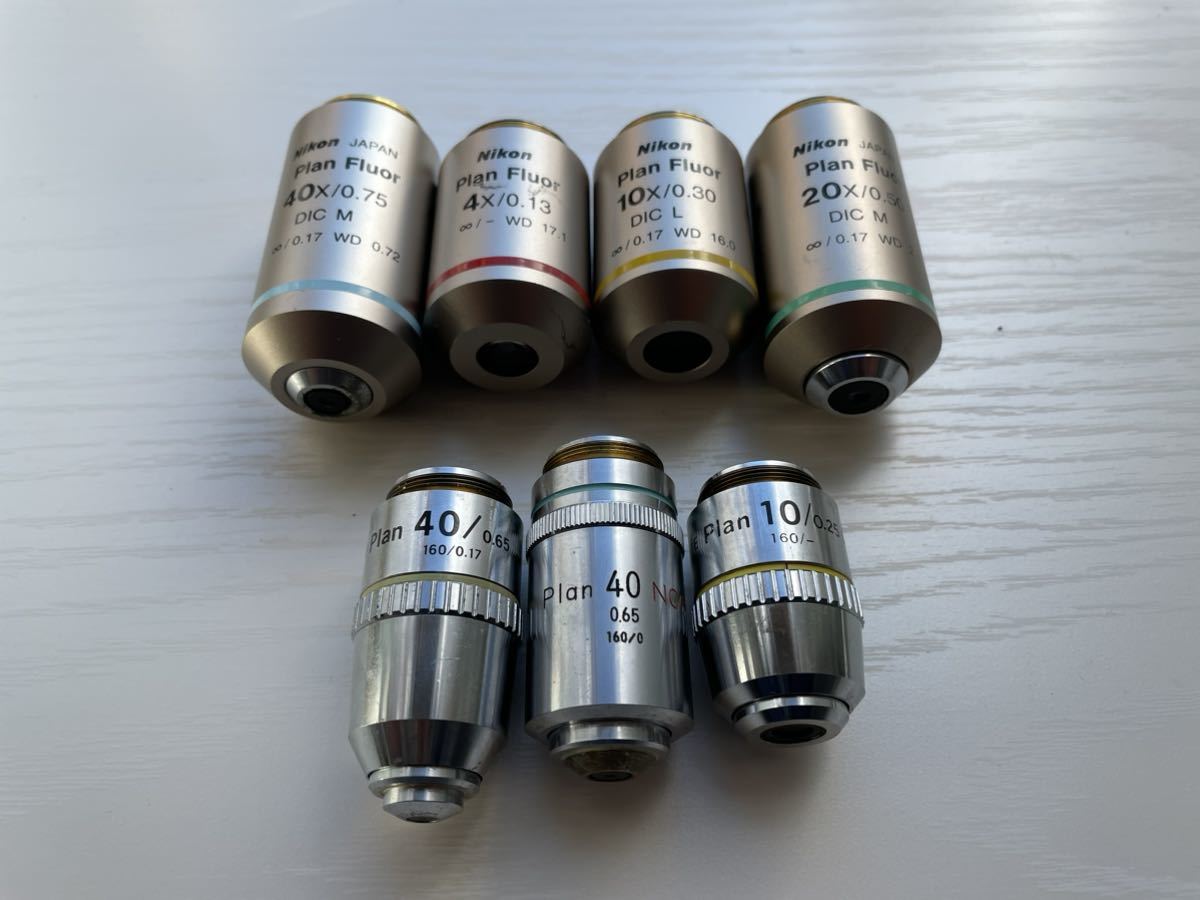 新作ウエア ∞/0 Nikon 顕微鏡対物レンズ 100X/0.90 Plan CF Plan 100