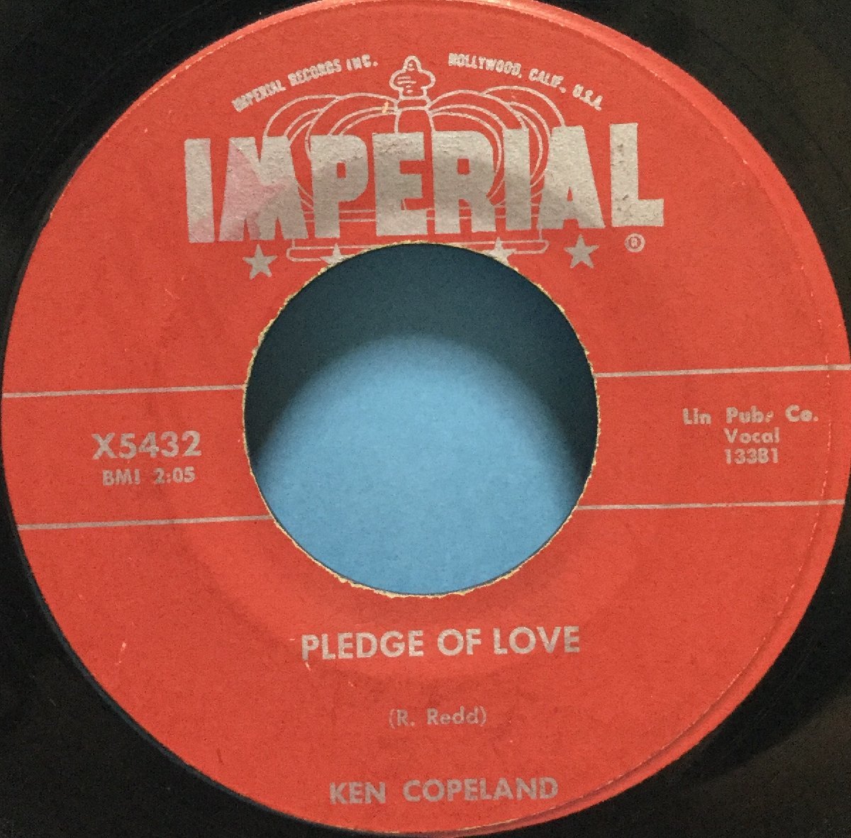EP 洋楽 Ken Copeland / Pledge Of Love 米盤_画像3