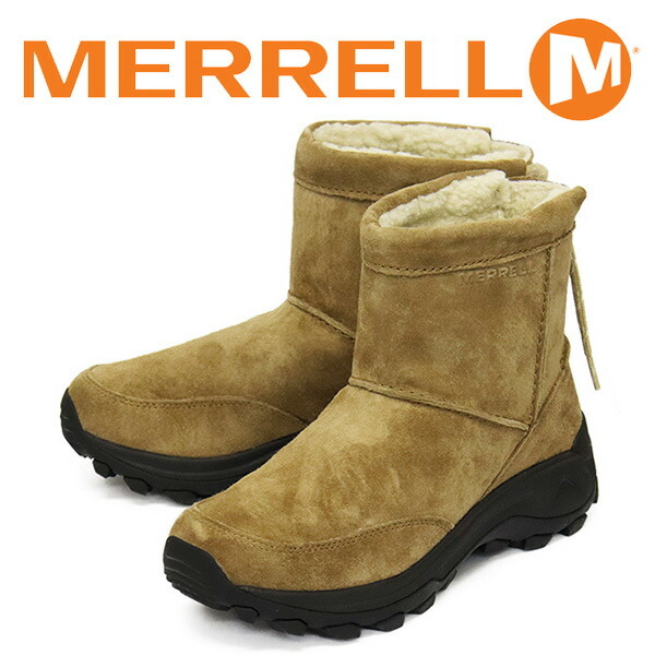 MERRELL (メレル) J004559 WINTER PULL ON ウィンタープルオン メンズ ブーツ CAMEL MRL0