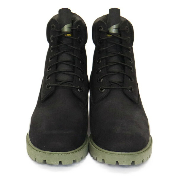 Timberland (ティンバーランド) A5UYW 6in PREMIUM RUBBER CUP BOOTS WP 6インチプレミアムウォータープルーフブーツ Black TB386 US9-約27_Timberland(ティンバーランド)