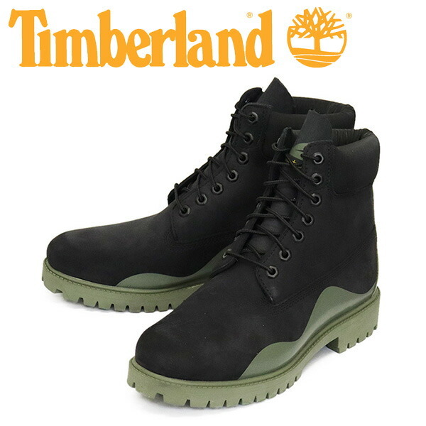 Timberland (ティンバーランド) A5UYW 6in PREMIUM RUBBER CUP BOOTS WP 6インチプレミアムウォータープルーフブーツ Black TB386 US9-約27_Timberland(ティンバーランド)