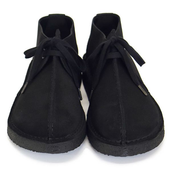 Clarks (クラークス) 26155486 Desert Trek デザートトレック メンズシューズ Black Suede CL070 UK7.5-約25.5cm_Clarks