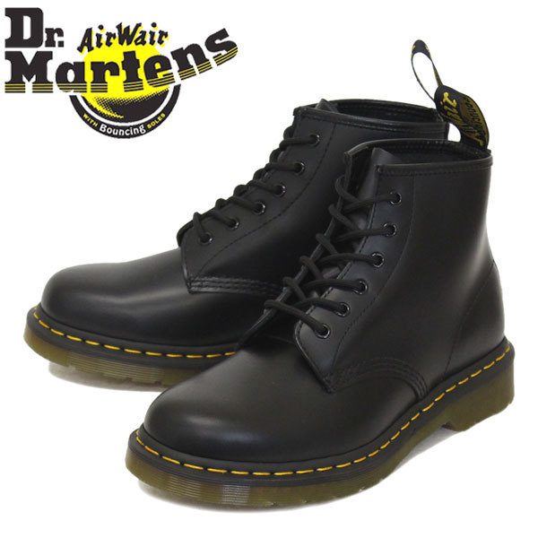 Dr.Martens (ドクターマーチン) 26230001 101 YELLOW STITCH イエローステッチ レザーブーツ BLACK UK4-約23.0cm