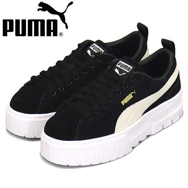 PUMA ( Puma ) 380784meiz lady's sneakers 01 Puma black x Puma white PM174 24.5cm