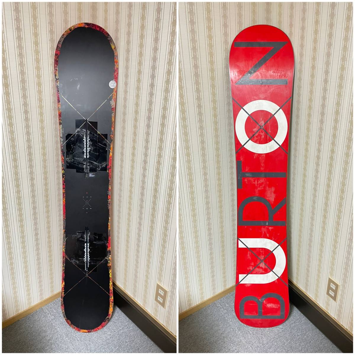 店舗良い ＢＵＲＴＯＮ バートン ＣＵＳＴＯＭ Ｘ カスタムX １５６ 15