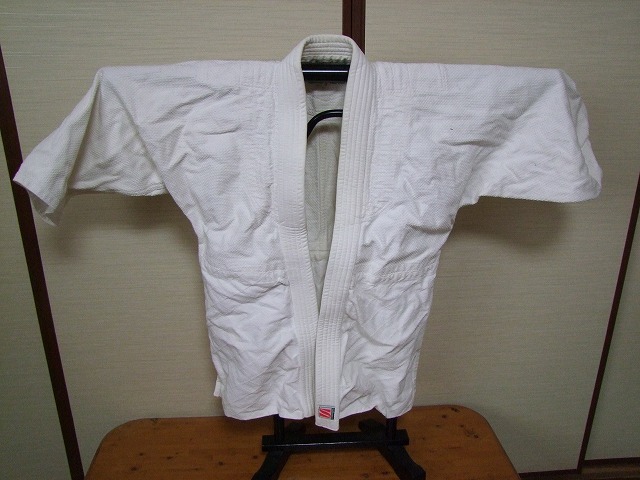 * judo put on *.. hanten * era old cloth ②*