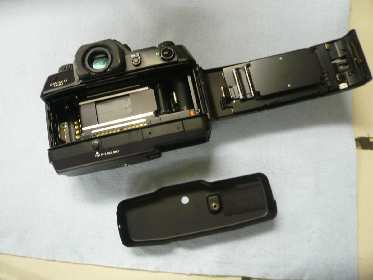 即決有　京セラKYOCERA　コンタックス CONTAX RTS III RTS-3　黒BLACK ボディ　通電可　ジャンクミラー割　送料520円～_画像5