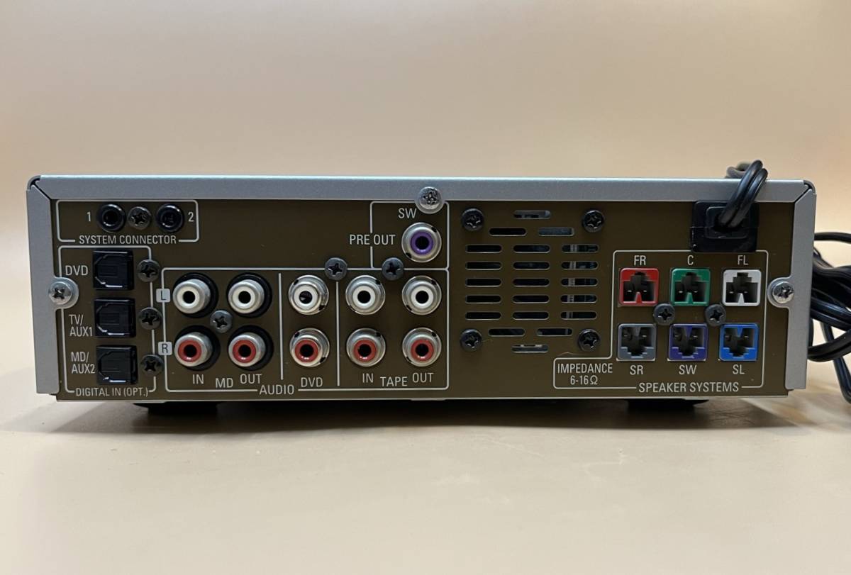 【動作確認済】DENONデンオン AVサラウンドアンプ AVC-M370_画像5