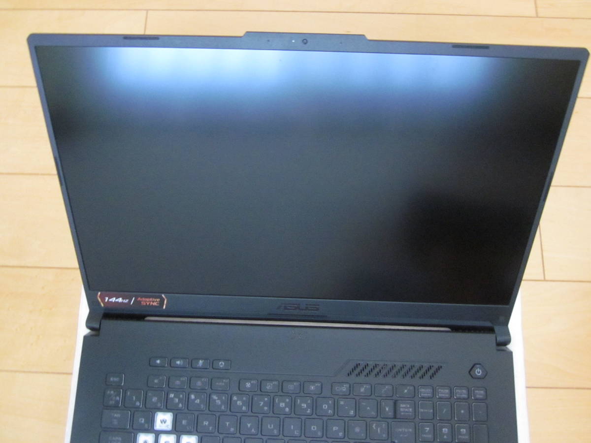 美品】ASUS TUF Gaming F17 FX707ZR FX707ZR-I7R3070 ノートパソコン