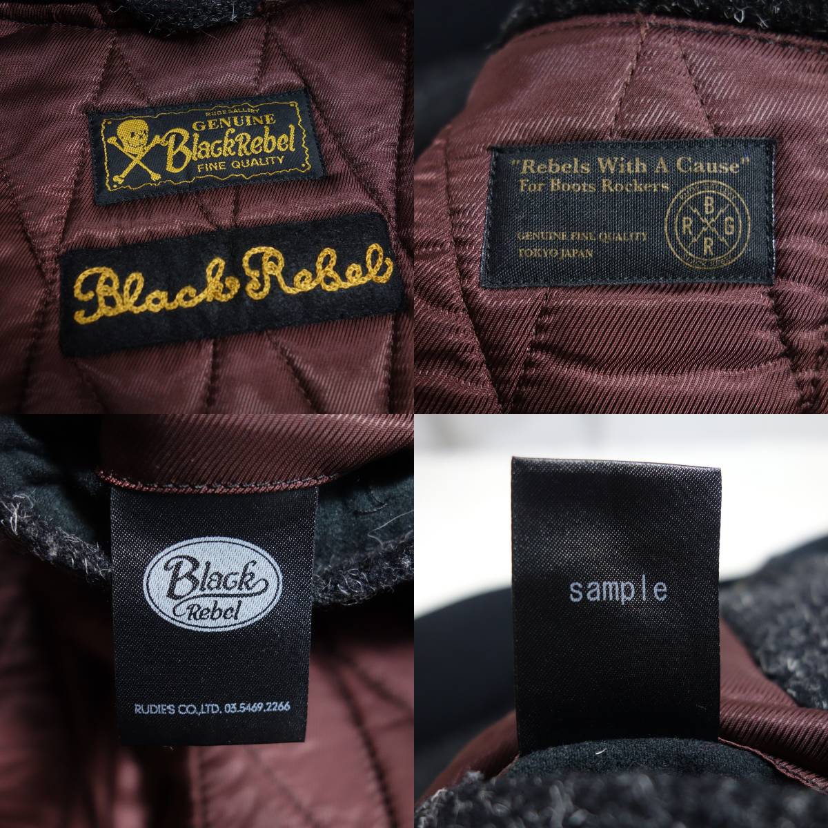 Yahoo!オークション - 【良品】RUDE GALLERY BLACK REBEL Yahoo!オークション - 【良品】RUDE GALLERY BLACK REBEL