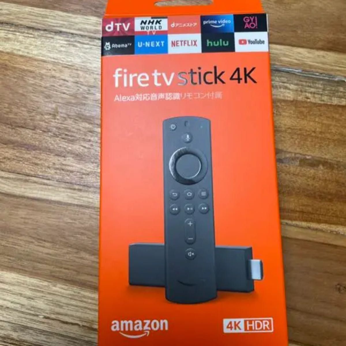 空箱　 Fire TV Stick Alexa対応音声認識リモコ付属