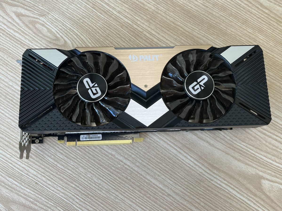 Palit Geforce RTX 2080Ti Dual 11 GBグラフィックボード ジャンク_画像1