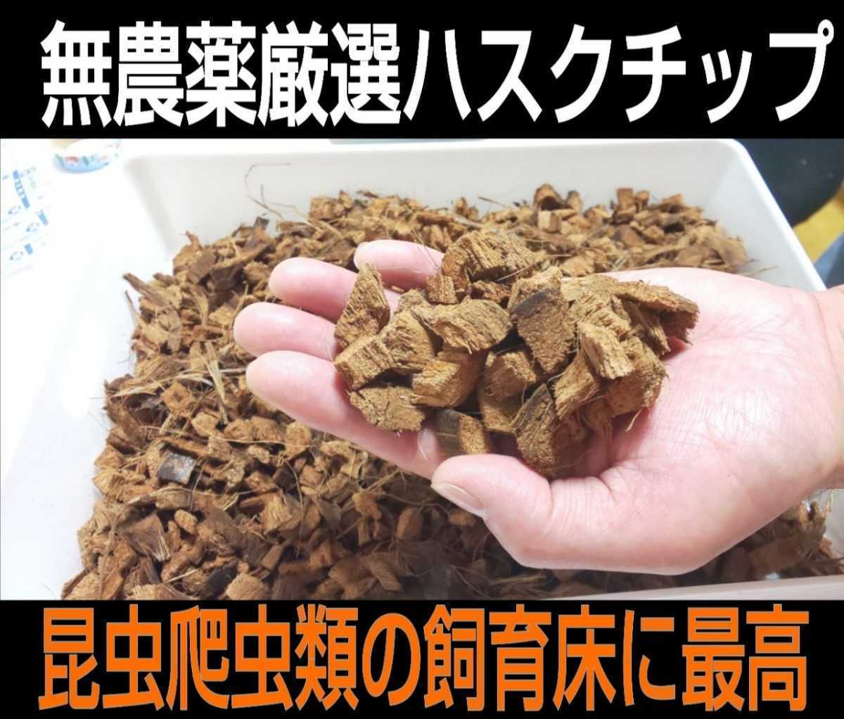 カメの飼育床材はコレが一番！良質ハスクチップ5リットル袋☆厳選した良質な天然素材100％ 通気・保水性に優れ清潔な環境をつくります☆