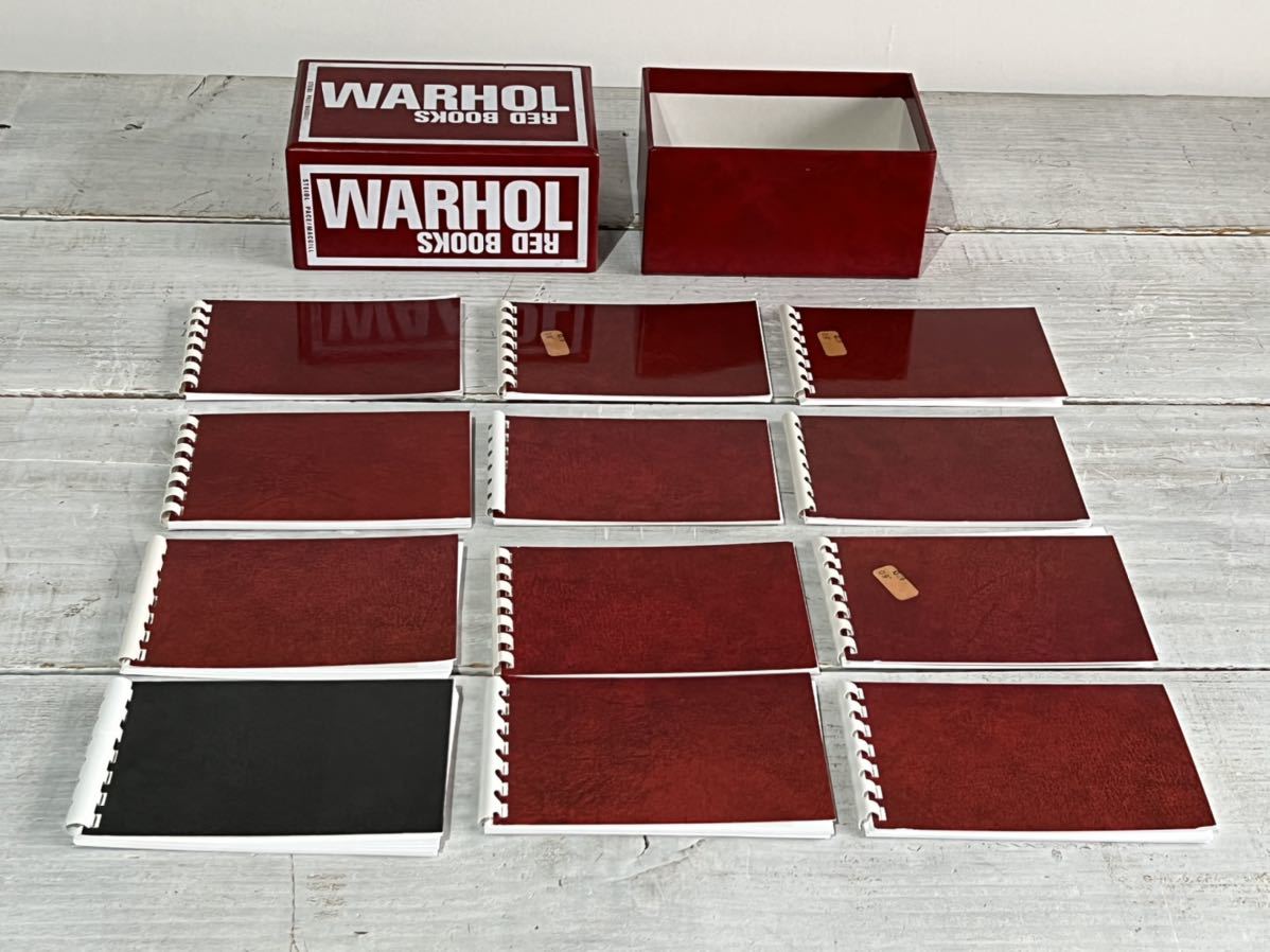 限定値下げ！【貴重レア】アンディ・ウォーホル Andy Warhol RED BOOKS ポラロイド