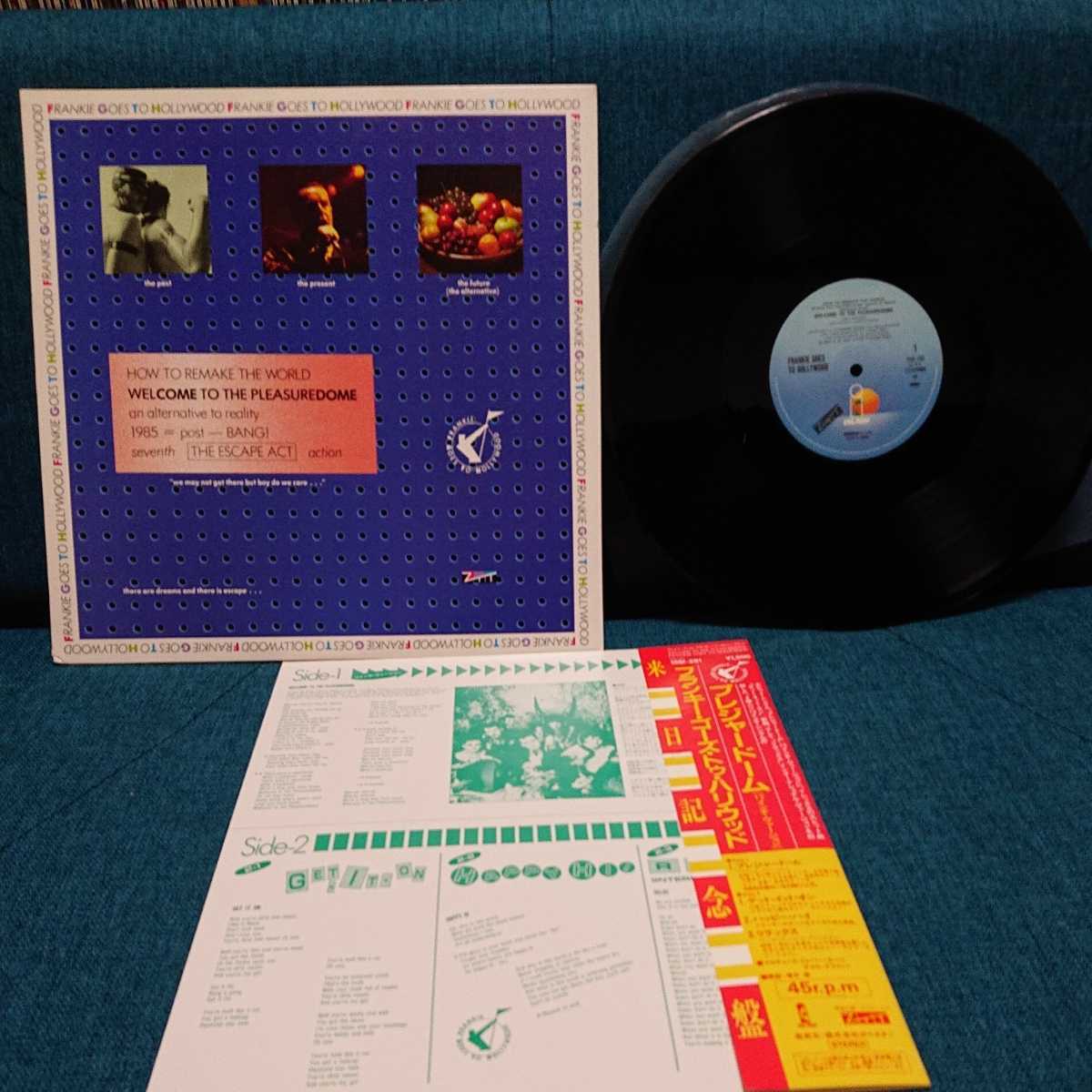 【3000円以上購入で1枚プレゼント！ 12インチ107 FRANKIE GOES TO HOLLYWOOD WELCOME TO THE PLEASUREDOME フランキーゴーズトゥハリウッド_画像1