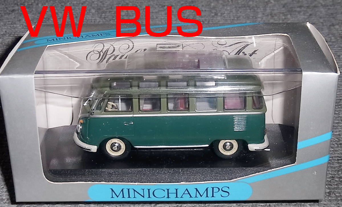 1/43 VW サンババス グリーン VOLKAWAGEN SambaBus サンバ バス SAMBA BUS