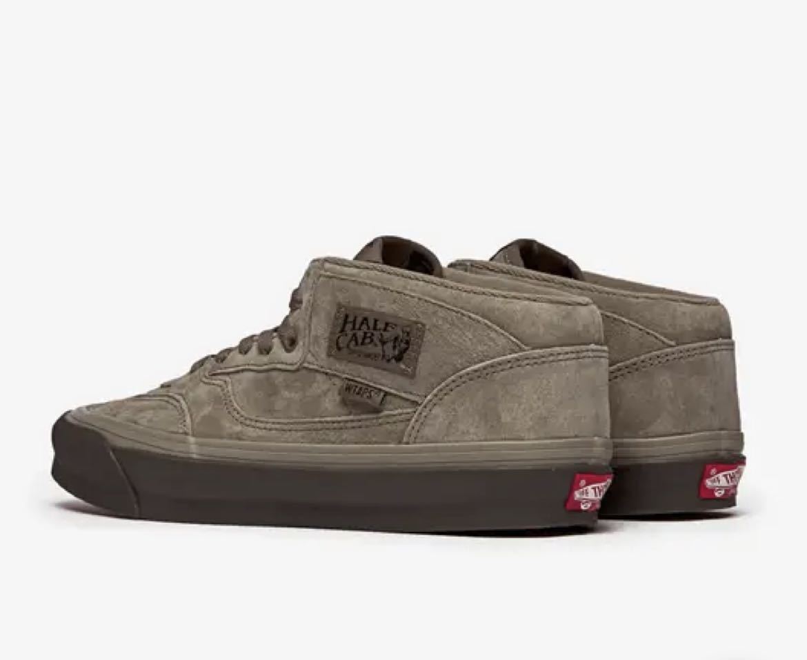 全3色/黒/赤/ベージュ WTAPS × Vault by Vans OG Half Cab LX Coyote