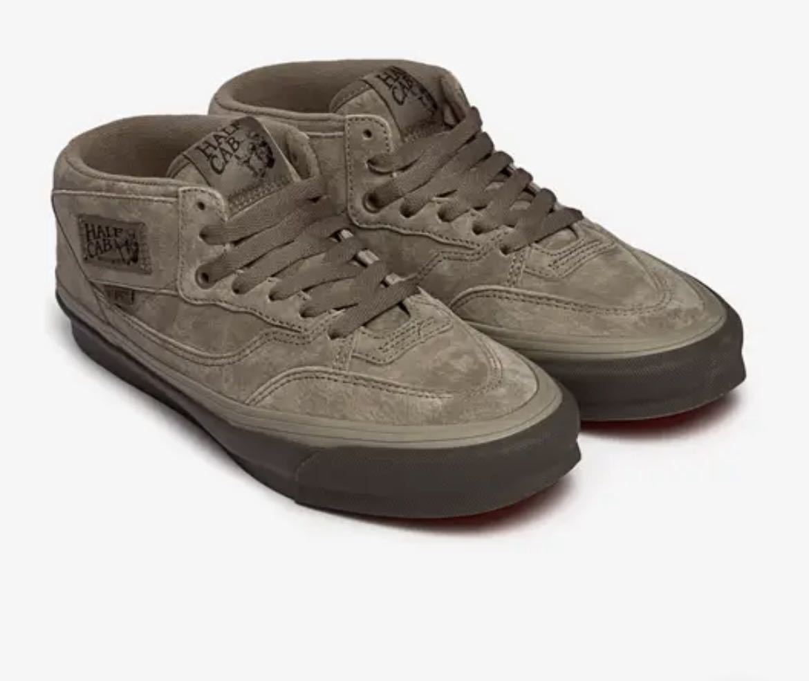 全3色/黒/赤/ベージュ WTAPS × Vault by Vans OG Half Cab LX Coyote