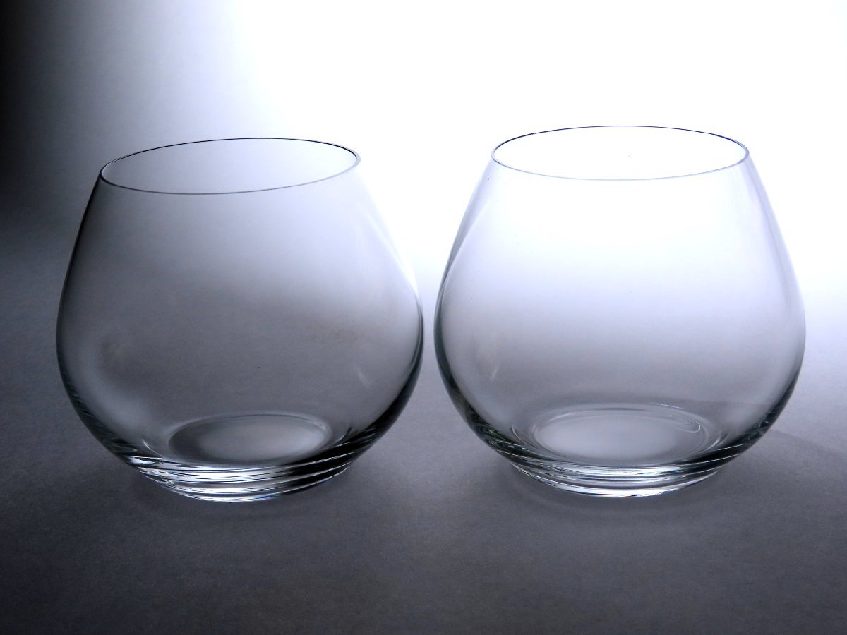 ■ボヘミアグラス  ペア・ワインタンブラー  クリスタルグラス  ボヘミアングラス  新品   〈同梱対象商品〉の画像1