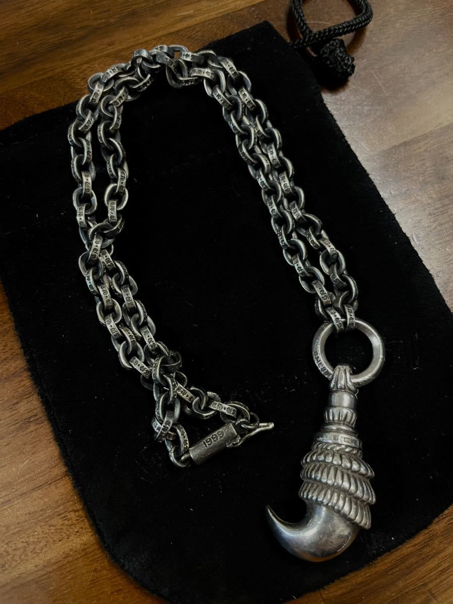 名作 CHROME HEARTS クロムハーツ クロー クロウ 爪 ペンダント 名作 CHROME HEARTS クロムハーツ クロー クロウ 爪 ペンダント