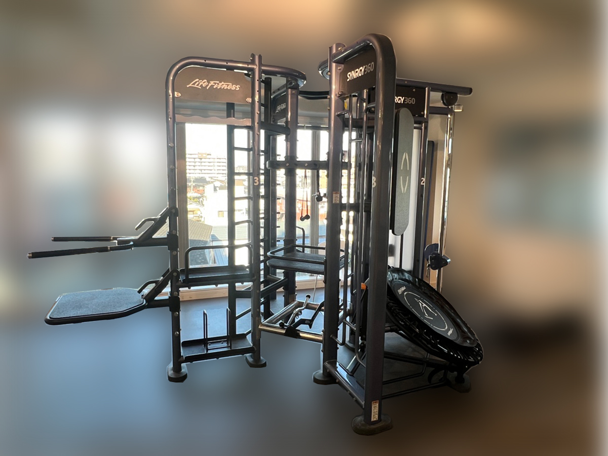 LIFE FITNESS SYNRGY360 プロジム機器 多機能 ケーブルなど 解体済み エリア限定 埼玉県川口市発