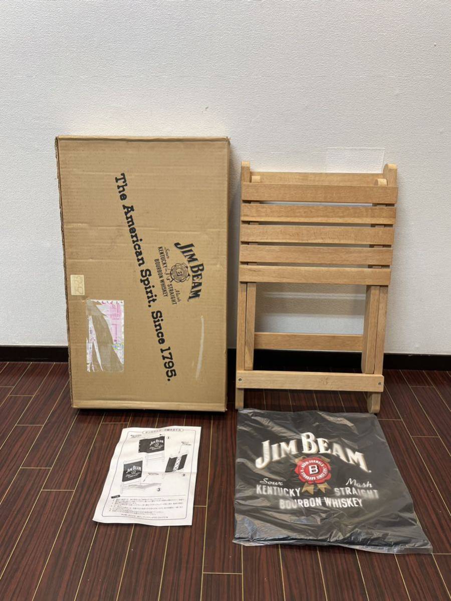 ヤフオク! - レア 非売品 未使用 JIM BEAM ローチェア① ジム