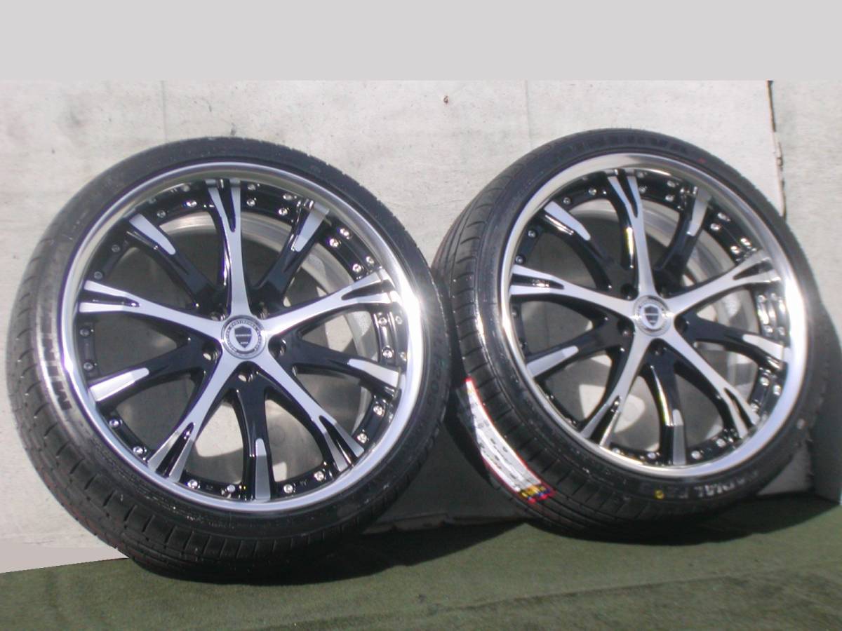 高級ブランド 稀少 超美品 新品タイヤ PCD100-5H WORK シュヴァートSC4