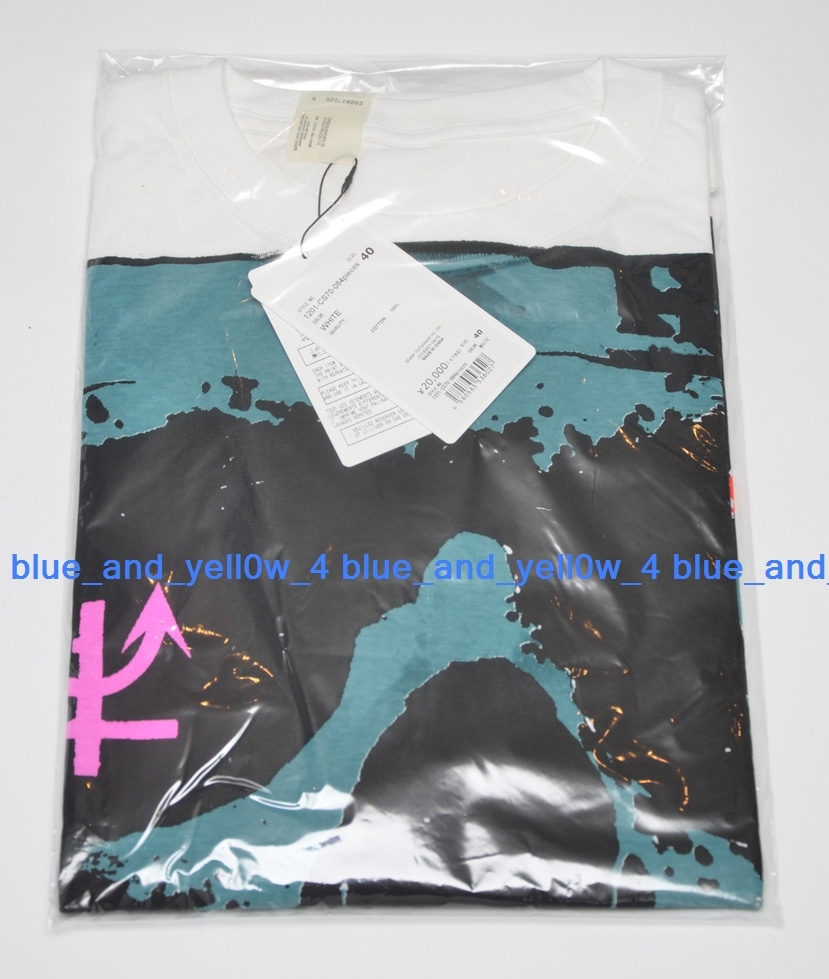 最高の品質の  ■新品 N.HOOLYWOOD × bakateee T-shirt 40 ホワイト エヌハリウッド ミスターハリウッド 半袖Tシャツ
