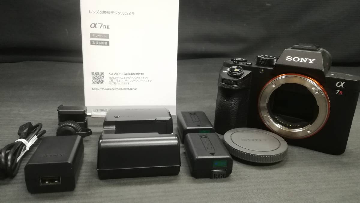 SONY α7RⅡ ILCE-7RM2 フルサイズ ボディ 一眼カメラ 動作品 4240万