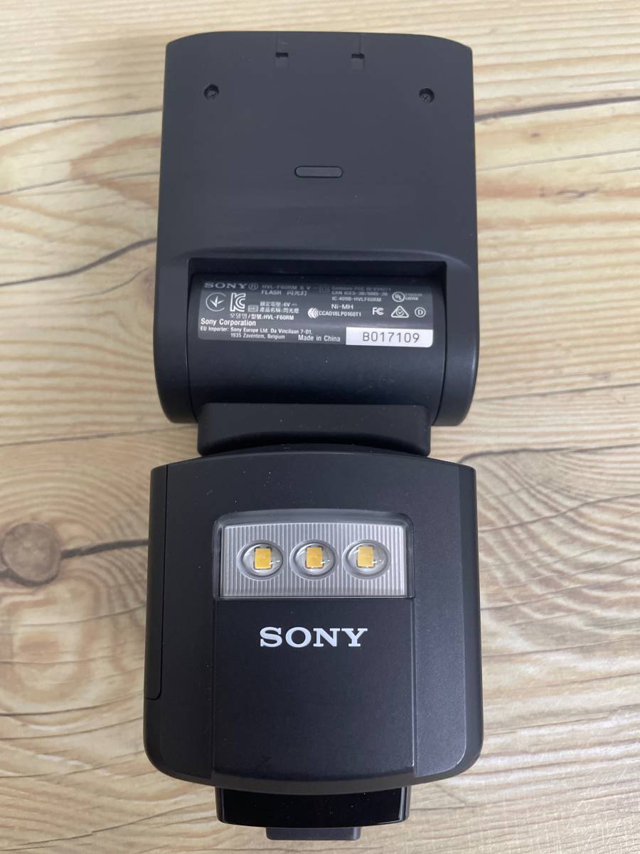 66%OFF!】 ソニー 電波式ワイヤレス通信対応 フラッシュ HVL-F60RM