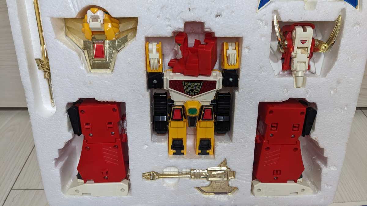 ☆極美品☆ tomy トミー ミラクル合体 ガンバルガー 元気爆発