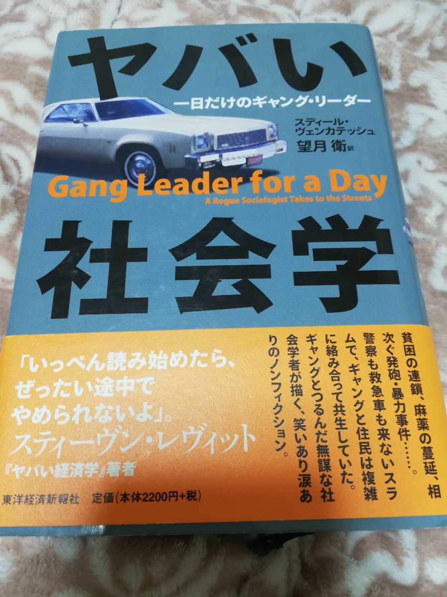 【再値下げ！一点限定早い者勝ち！!送料無料】『ヤバい社会学 一日だけのギャング・リーダー』_画像1